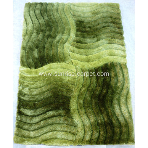 Polyester 3D Shag Carpet